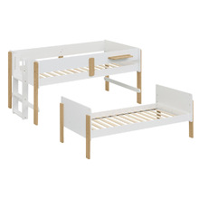 Ethan Single Bunk Bed with Trundle